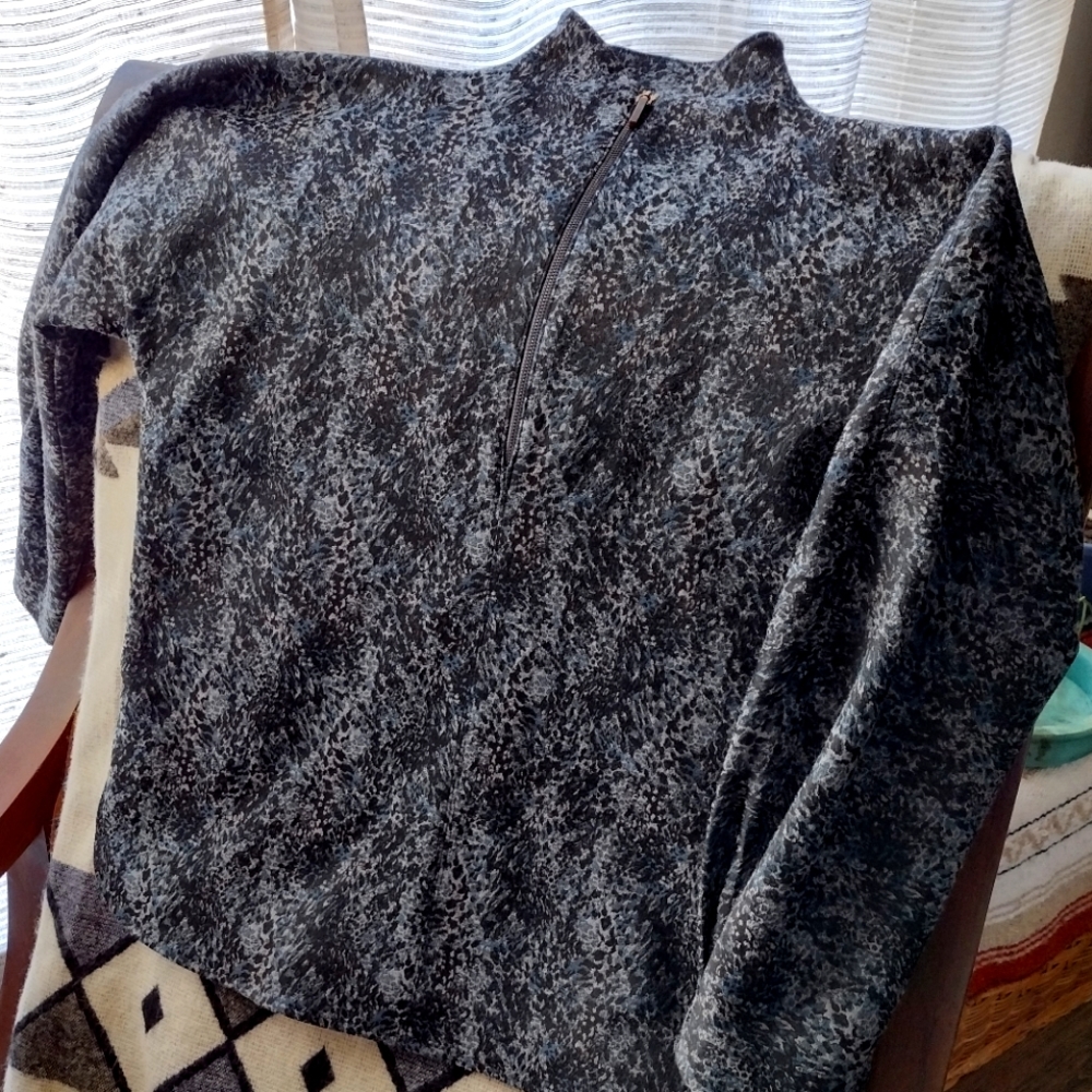 ANN MASHBURN Half Zip - Size: XS